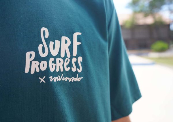 T-shirt Surf Progress Glazed Green