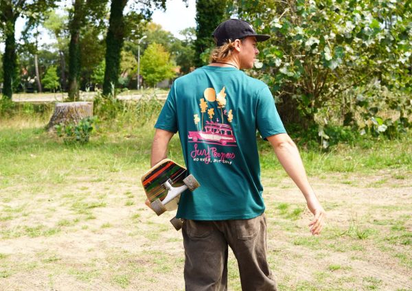 T-shirt Surf Progress Glazed Green