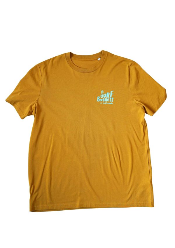 T-shirt Surf Progress Ochre