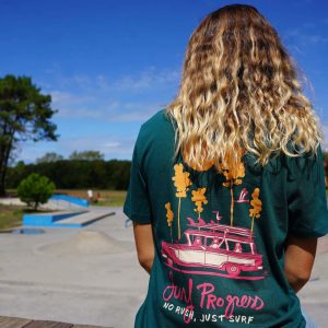 T-shirt Surf Progress Glazed Green